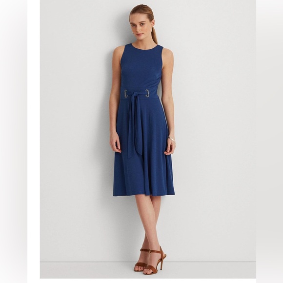 Ralph Lauren Dresses & Skirts - Ralph Lauren Classic Blue Midi Dress